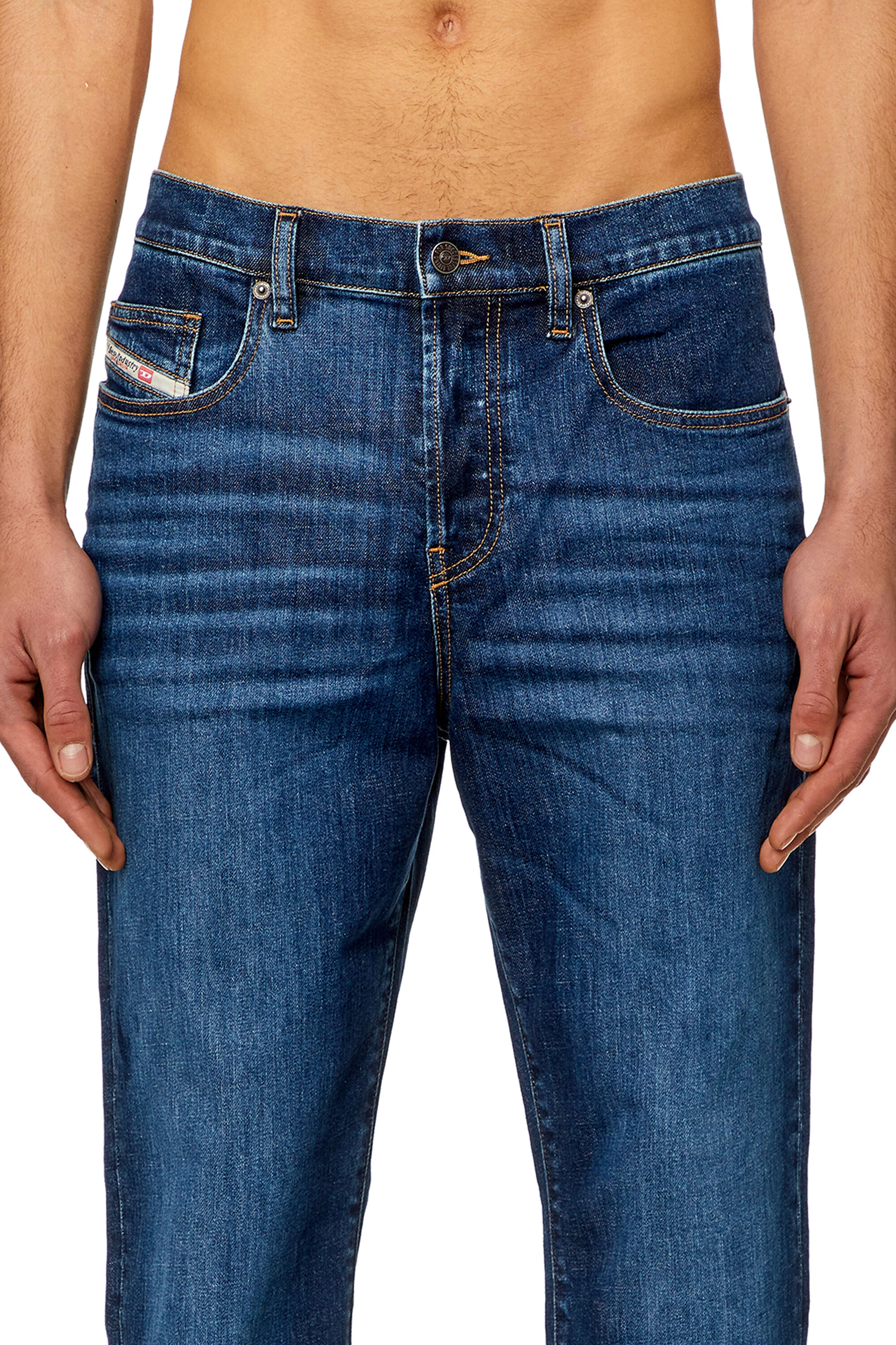 Diesel - Man's Regular Jeans 2020 D-Viker 0PFAZ, Dark Blue - 5
