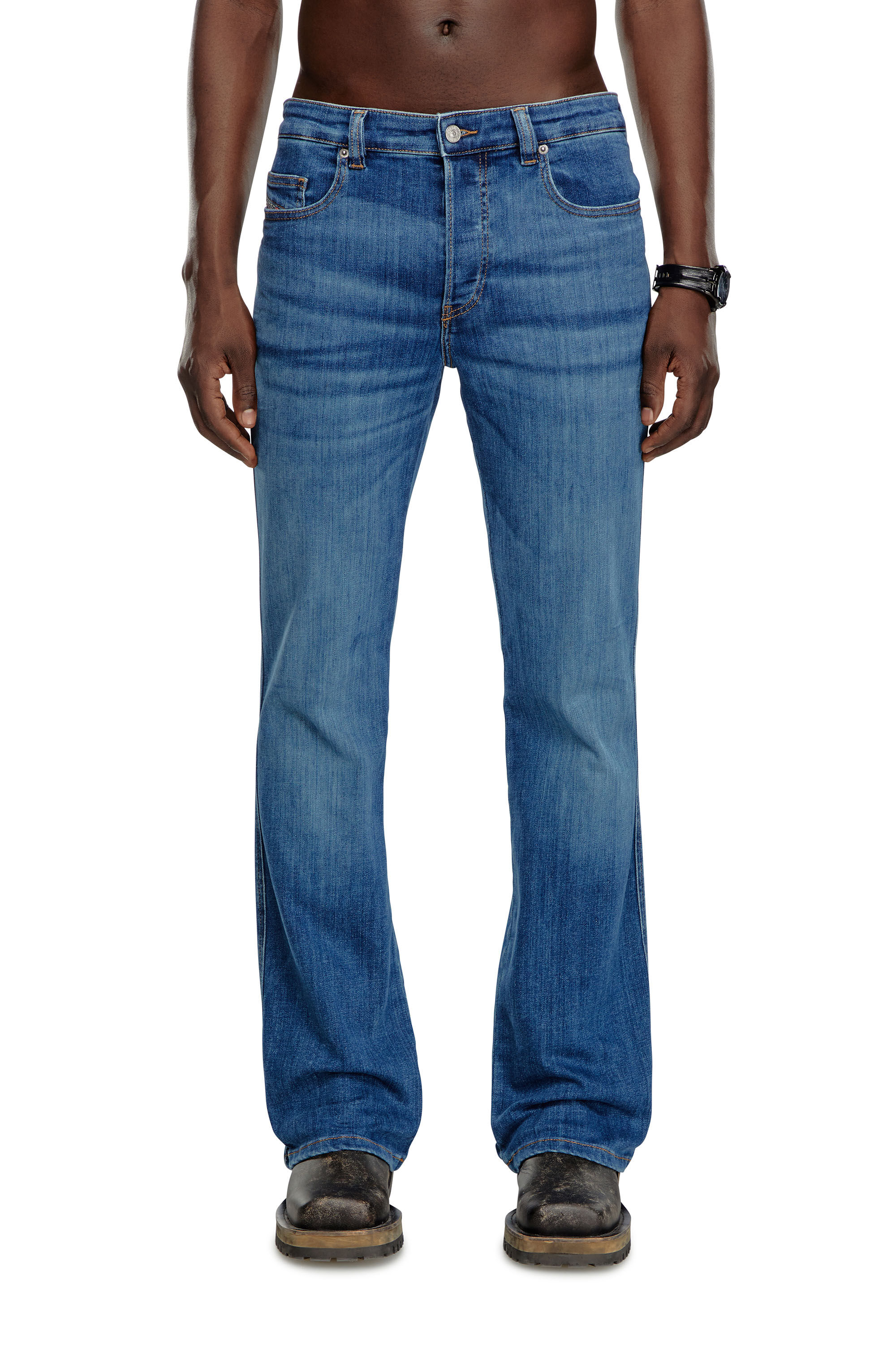 Diesel - Man's Bootcut Jeans 1998 D-Buck 0GRDP, Medium blue - 3
