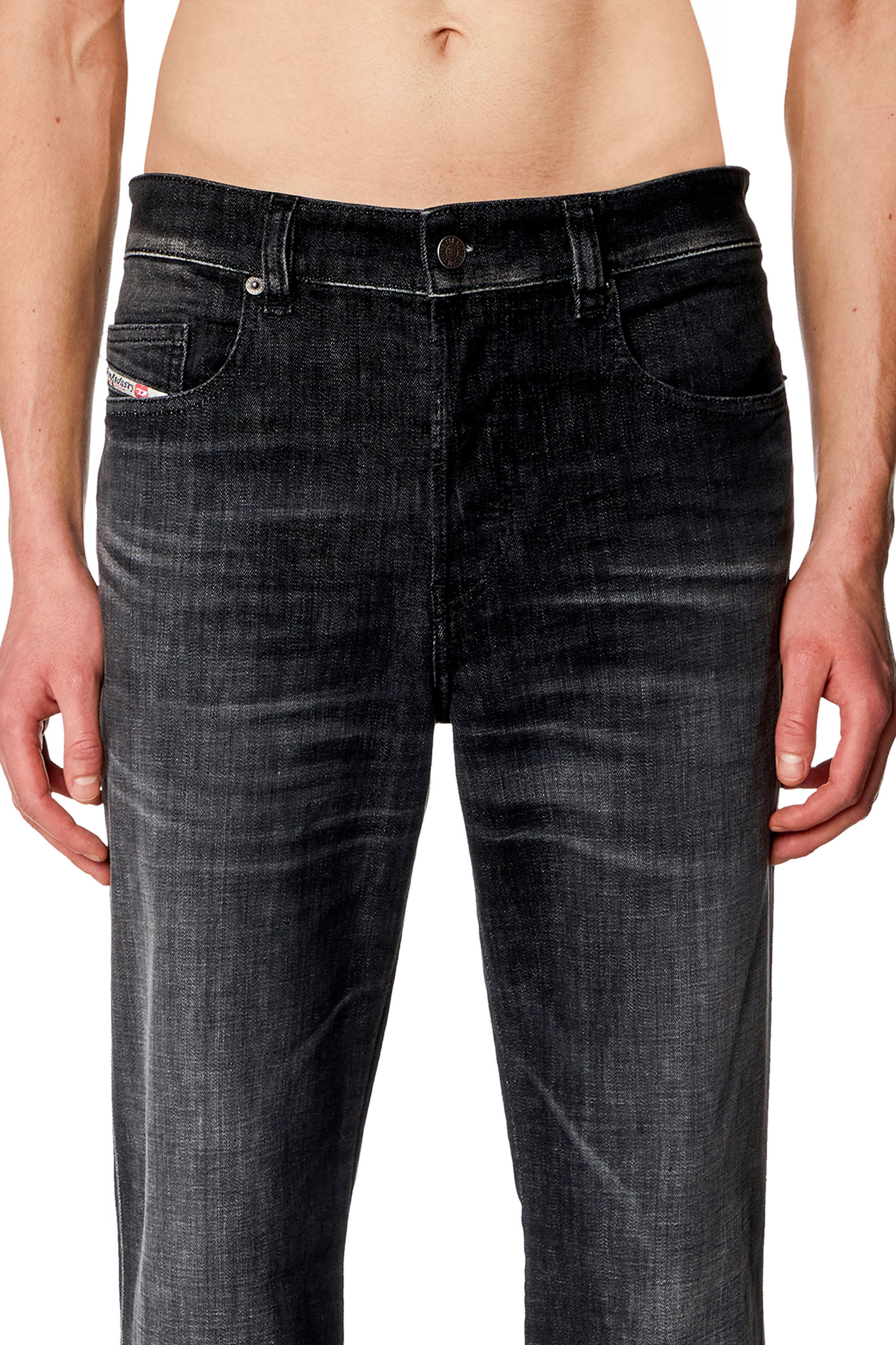 Diesel - Man's Bootcut Jeans 1998 D-Buck 09H34, Black/Dark grey - 5