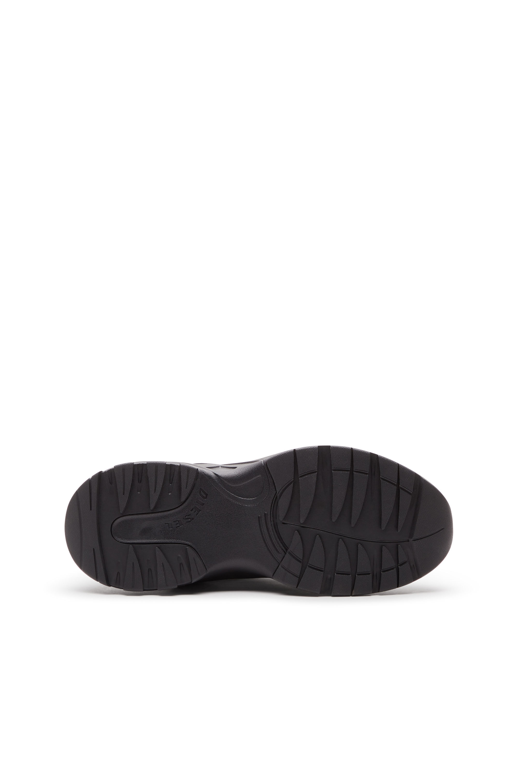 Diesel - S-D-RUNNER X, Unisex's S-D-Runner X-Slip-on sneakers with matte Oval D instep in Black - 5