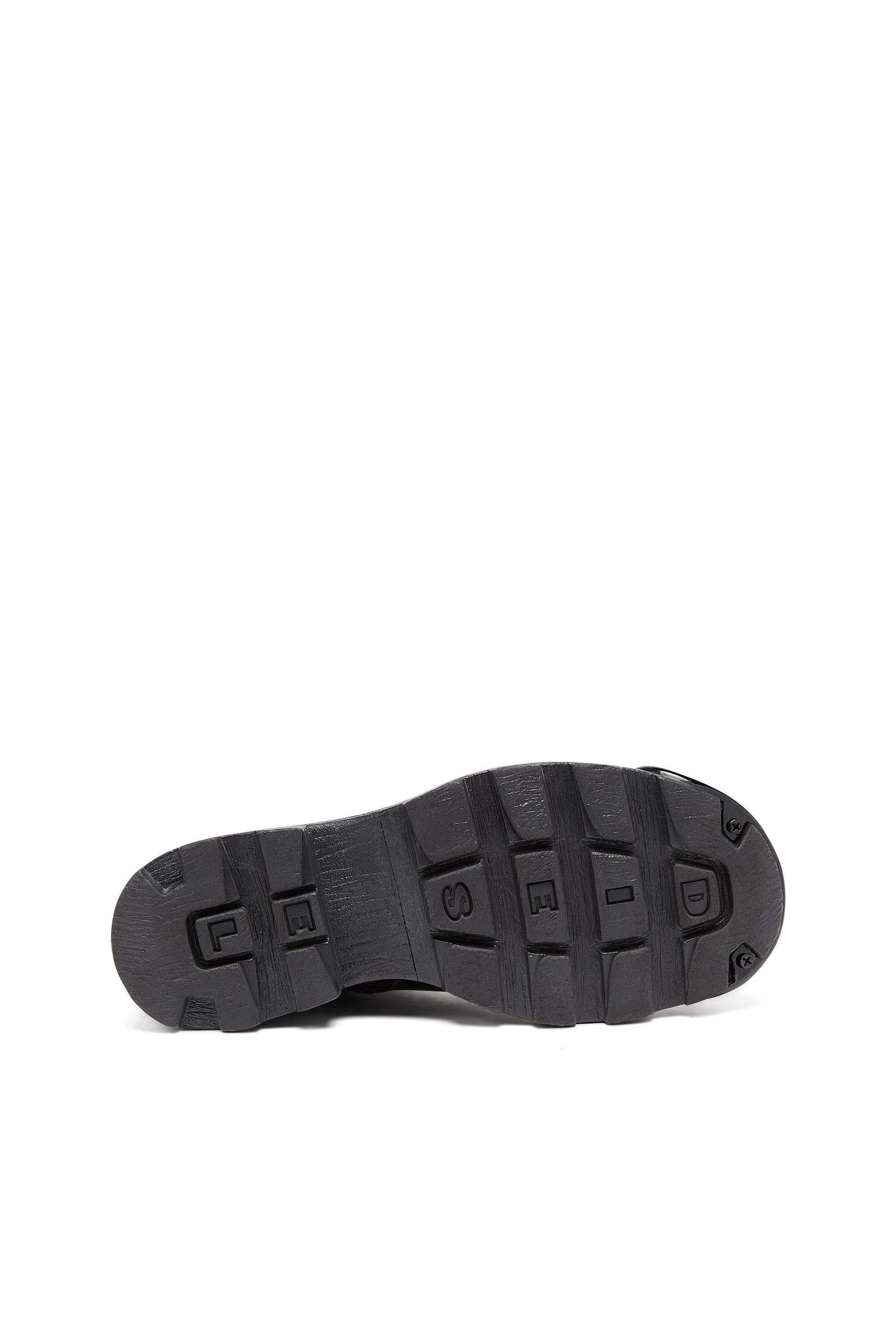 Diesel - D-HAMMER BT D, Man's D-Hammer-Leather boots with oval D toe guard in Black - 5