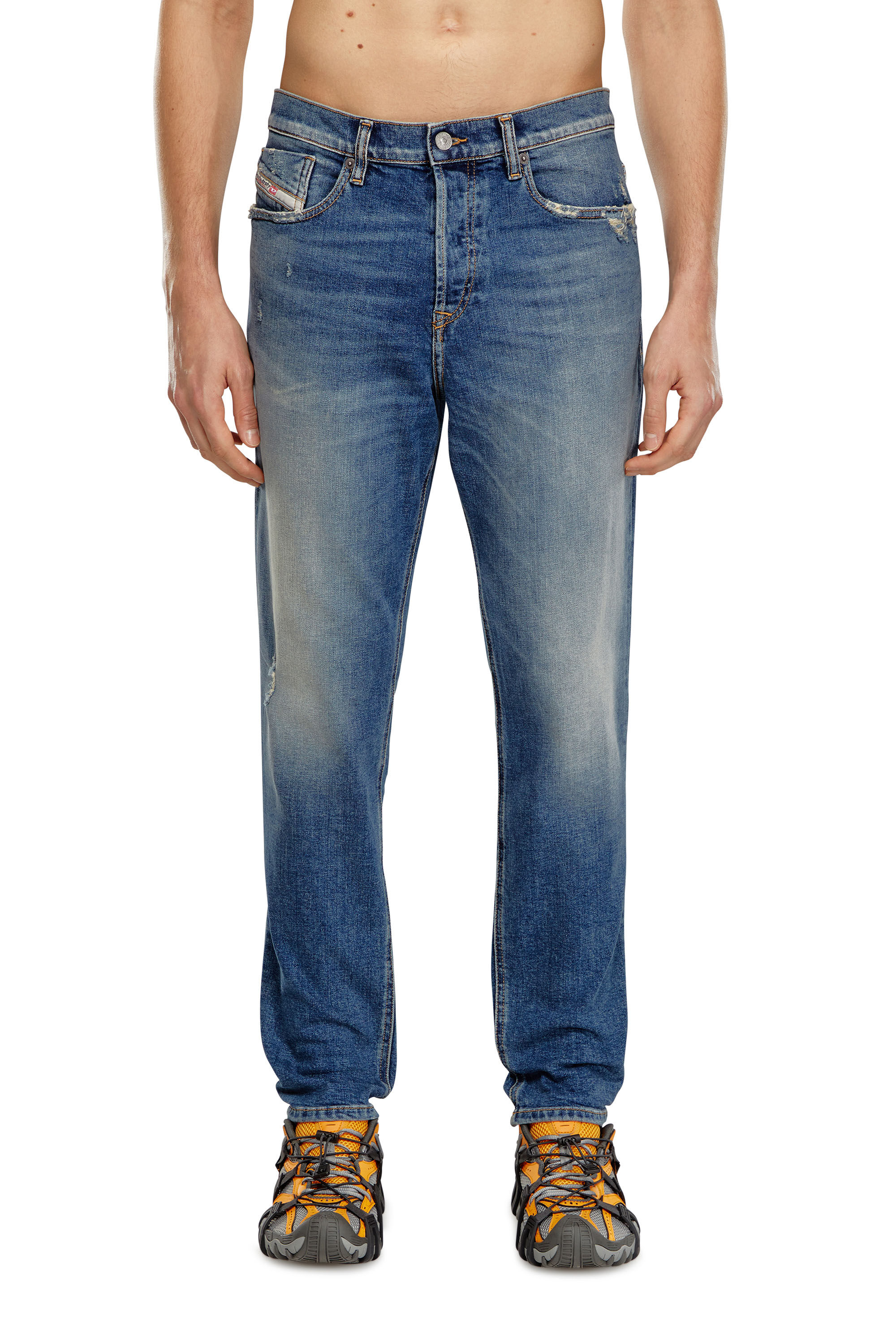 Diesel - Man's Regular Jeans 2005 D-Fining 09H45, Medium blue - 3