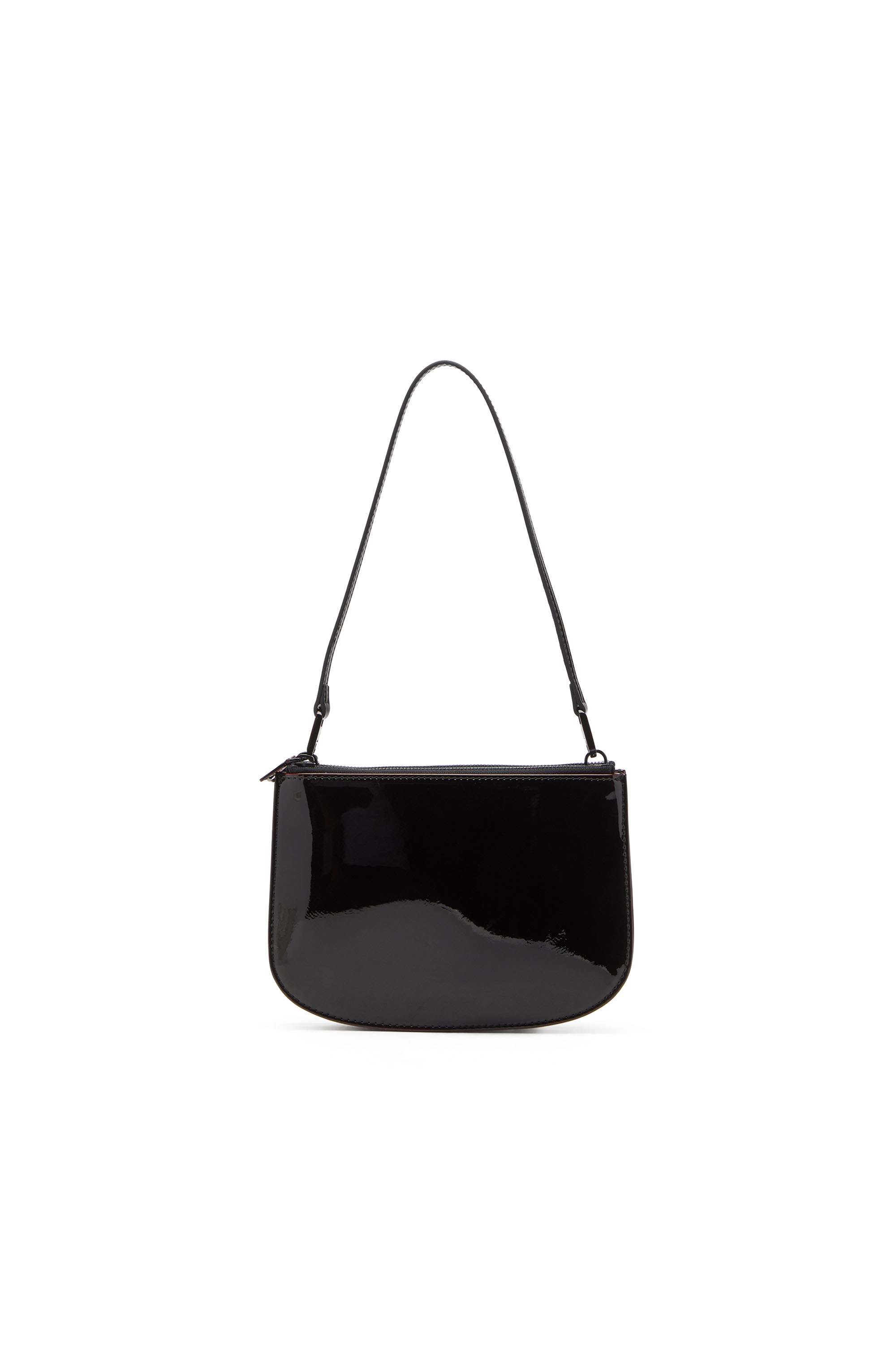 Diesel - 1DR TWIN, Woman's 1DR Twin-Double-pouch shoulder bag in liquid PU in Burgundy - 3