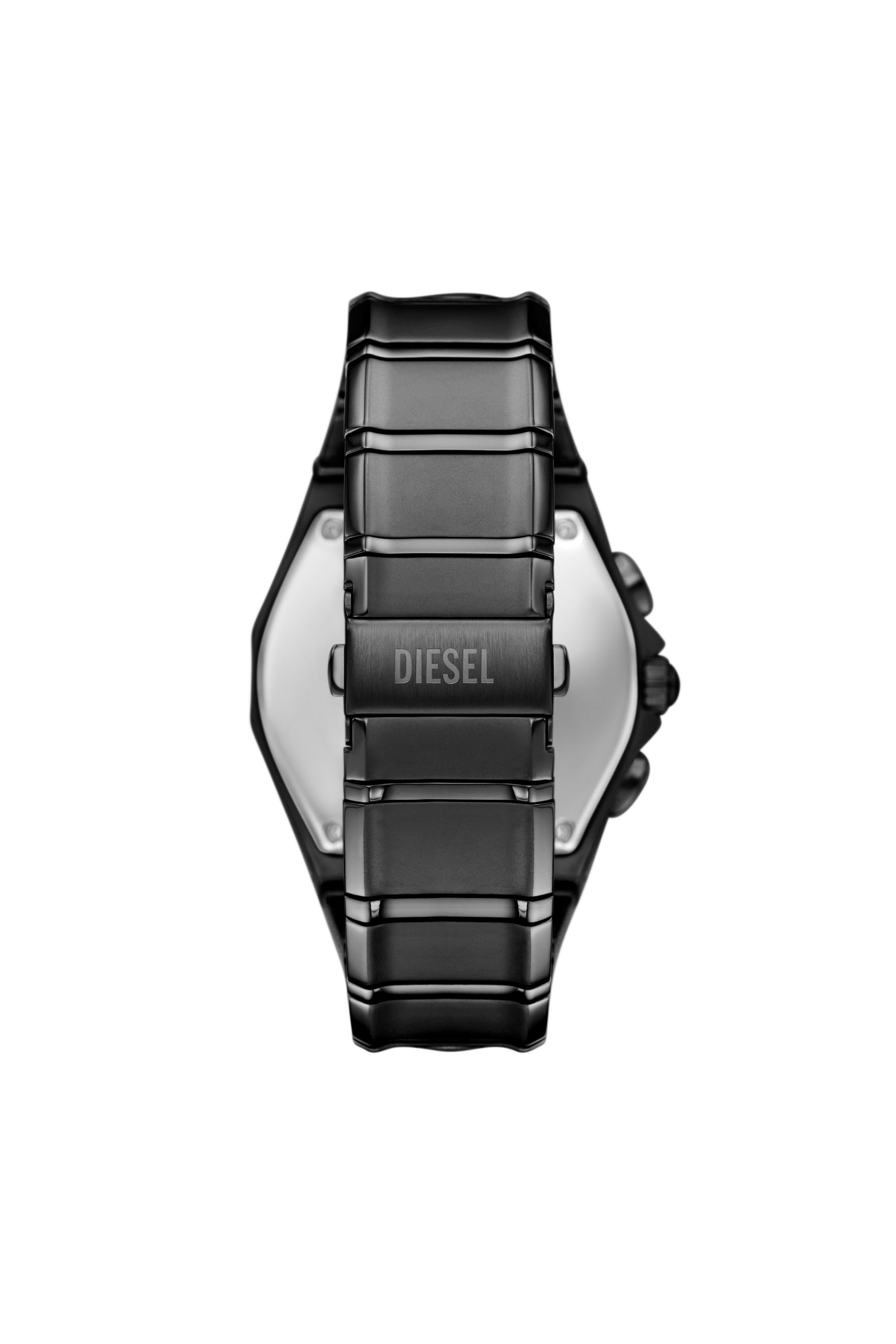 Diesel - DZ4696 WATCH, Man's D-Curve black stainless steel watch in Black - 3